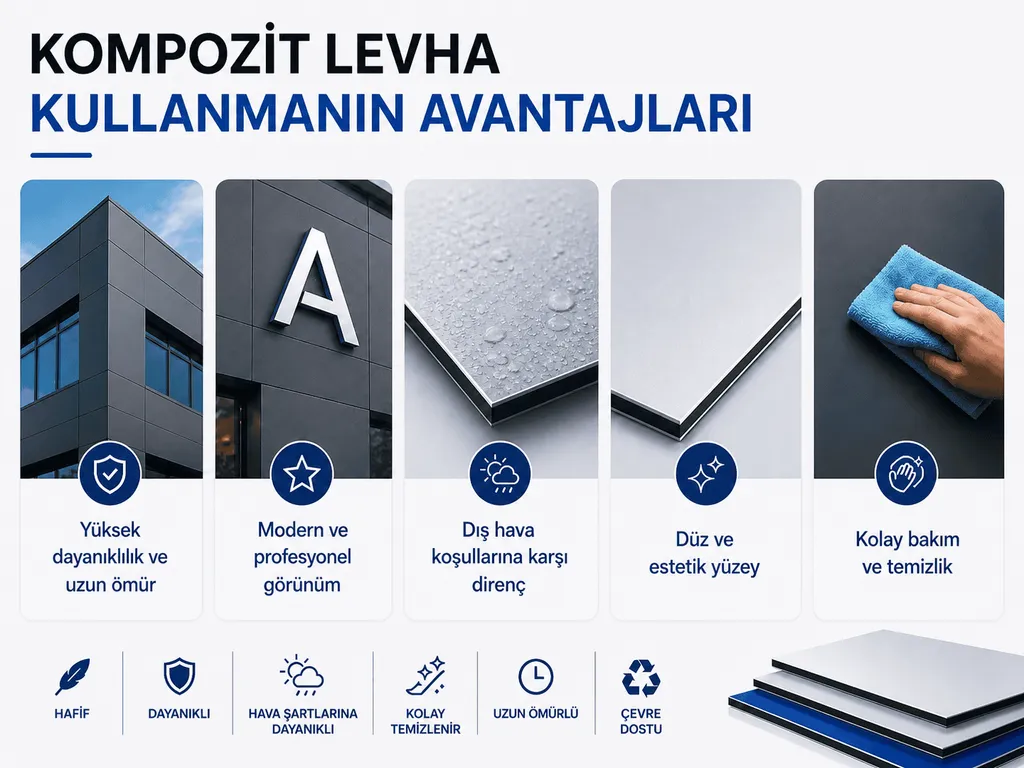 Kompozit Levha Kullanmanın Avantajları