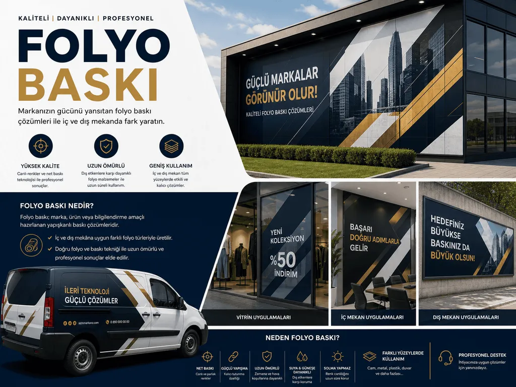 Folyo Etiket Baskı Nedir?