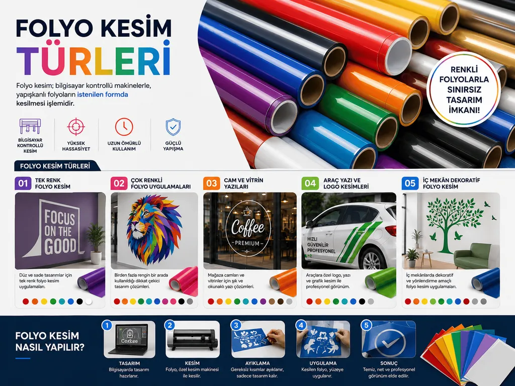 Folyo Kesim Türleri