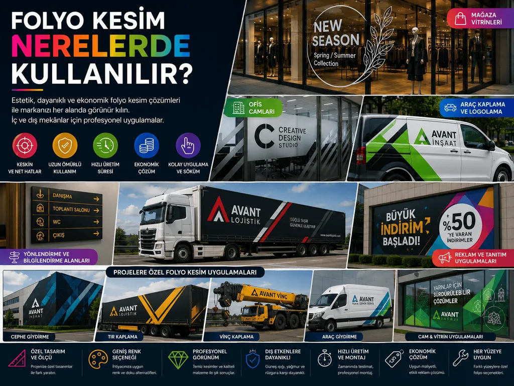 Folyo Kesim Nerelerde Kullanılır?