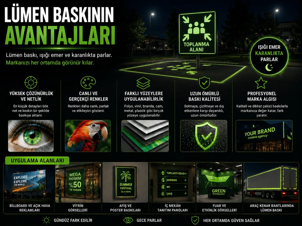 Lümen Baskının Avantajları