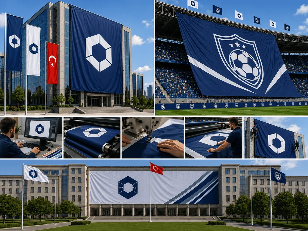 Projeye Özel Bayrak Üretimi