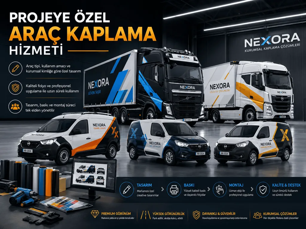 Projeye Özel Araç Kaplama Hizmeti