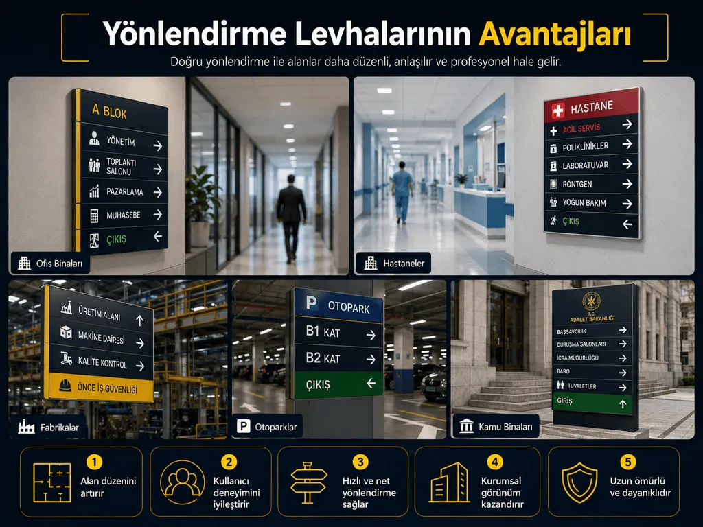 Yönlendirme Levhalarının Avantajları